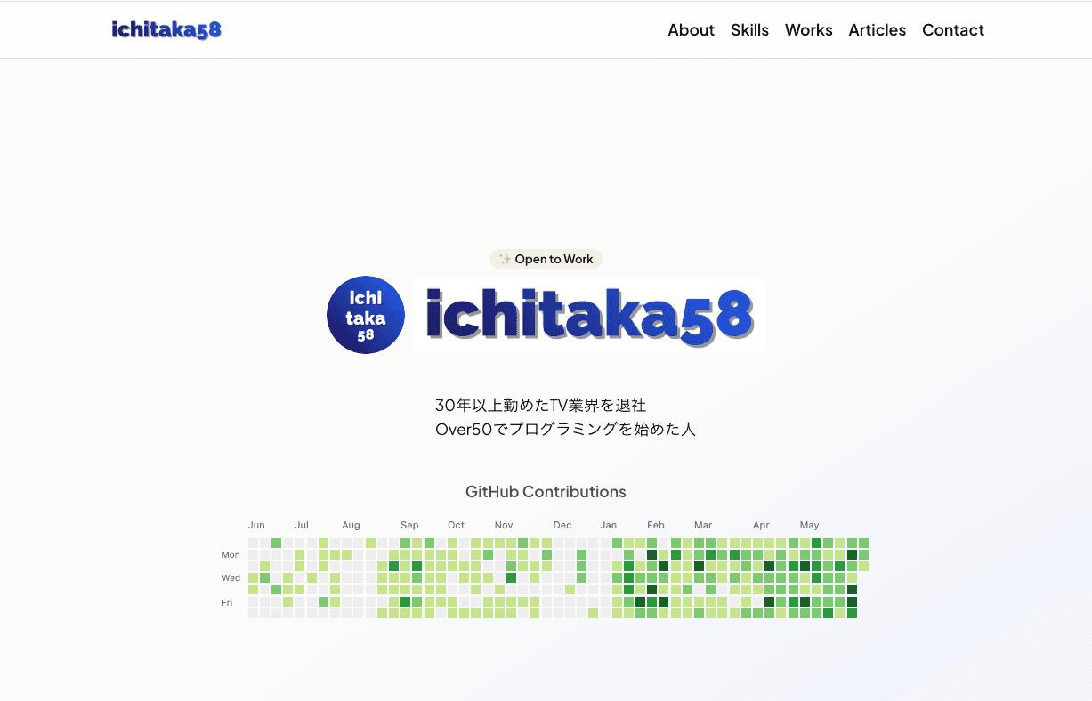 ichitaka58's Portfolio